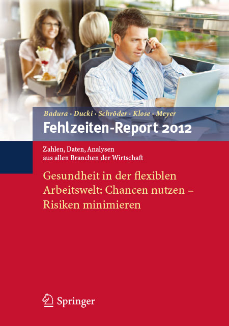 Cover des Fehlzeiten-Reports 2012 Cover der WIdO-Publikation Fehlzeiten-Report 2012